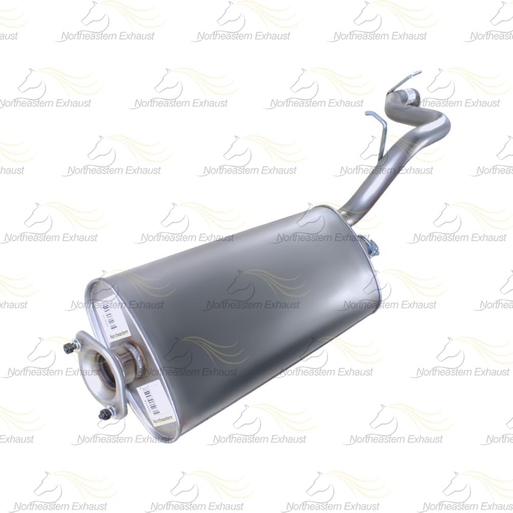 Muffler and Tail Pipe for Jeep Liberty 2002-2005 2.4L | 2005-2006 2.8L | 2002-2007 3.7L