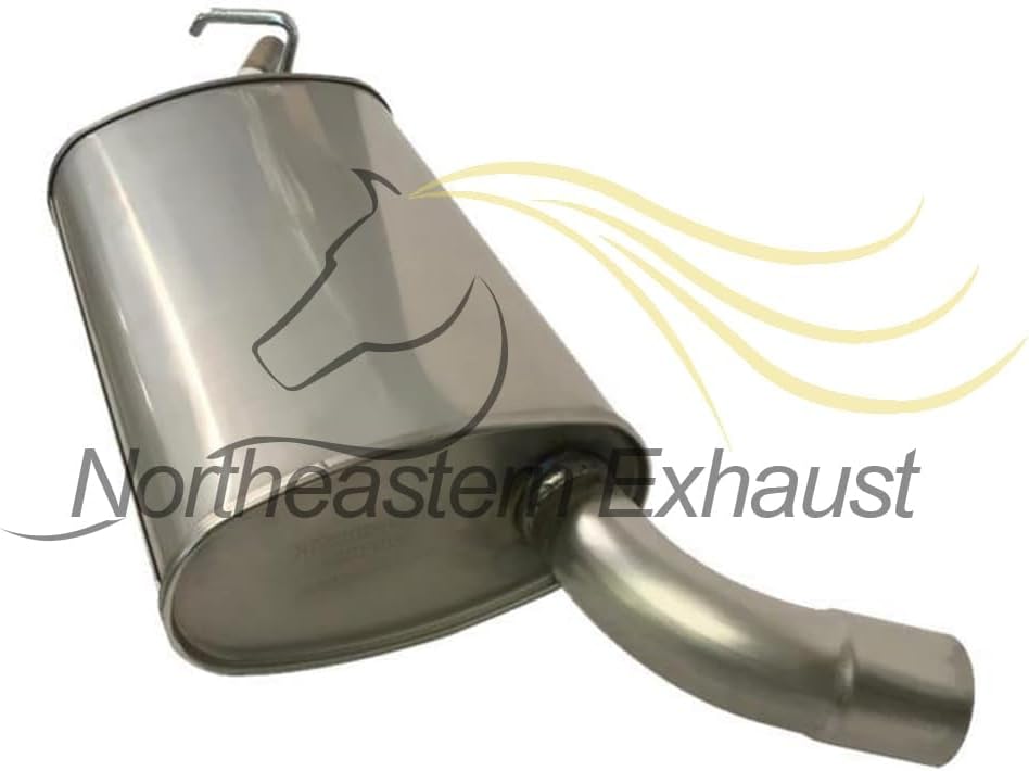 Exhaust Muffler for 2000-2005 3.8L Buick Lesabre & Park Avenue and Pontiac Bonneville