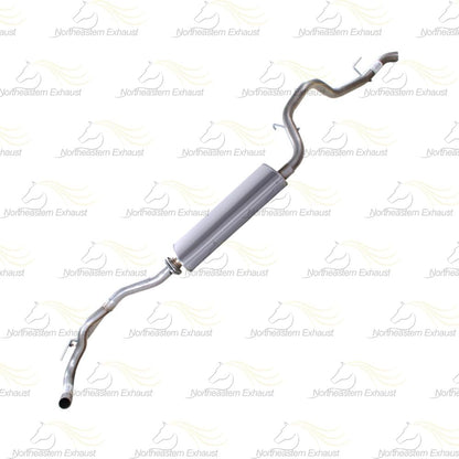 2004 Jeep Liberty 3.7L Y-Pipe, Muffler and Tail Pipe Exhaust System