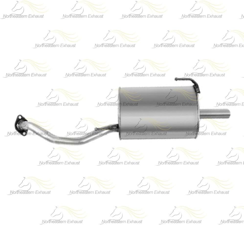 2012-2018 Nissan Versa 1.6L Muffler and Resonator | Cat back Exhaust System Kit - For Sedan