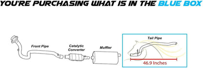 1996-2001 Jeep Cherokee 2.5/4.0L Exhaust Tail Pipe