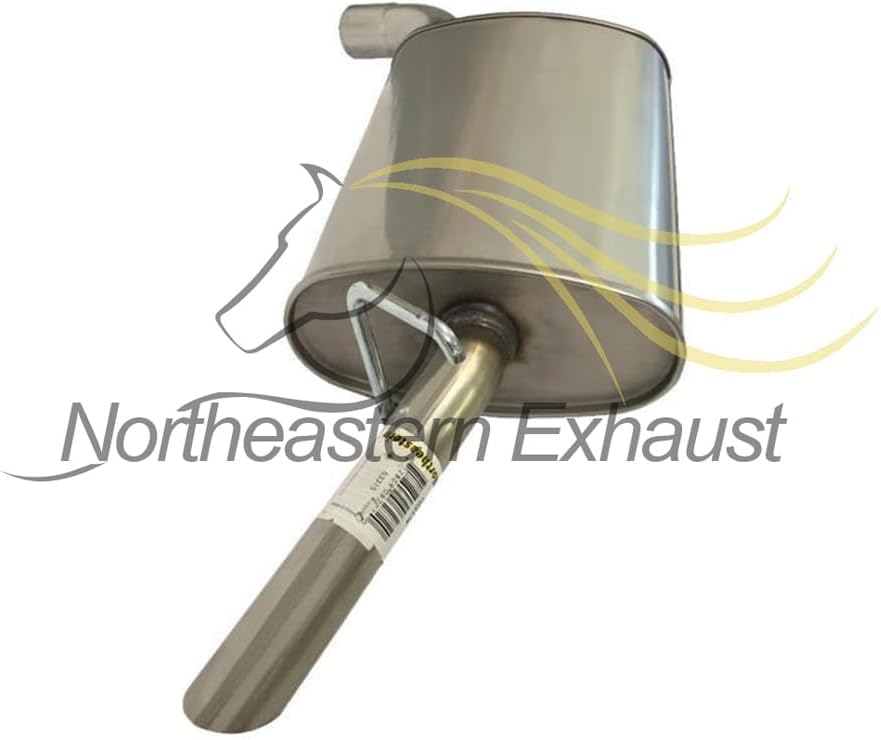 Exhaust Muffler for 2000-2005 3.8L Buick Lesabre & Park Avenue and Pontiac Bonneville