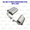 2004-2008 Nissan Maxima 3.5L Muffler Exhaust