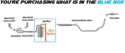 2004-2009 Nissan Quest 3.5L Exhaust Muffler