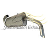 Exhaust Resonator and Muffler with hanger for 2005-2006 Chevrolet Equinox | 2006 Pontiac Torrent | 3.4L