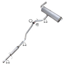 2005-2010 Scion TC 2.4L Exhaust Resonator Pipe and Muffler