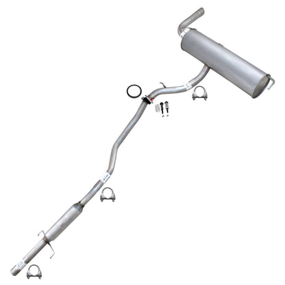 2005-2010 Scion TC 2.4L Exhaust Resonator Pipe and Muffler