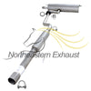 2005-2010 Scion TC 2.4L Exhaust Resonator Pipe and Muffler
