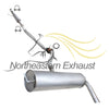 2005-2010 Scion TC 2.4L Exhaust Resonator Pipe and Muffler