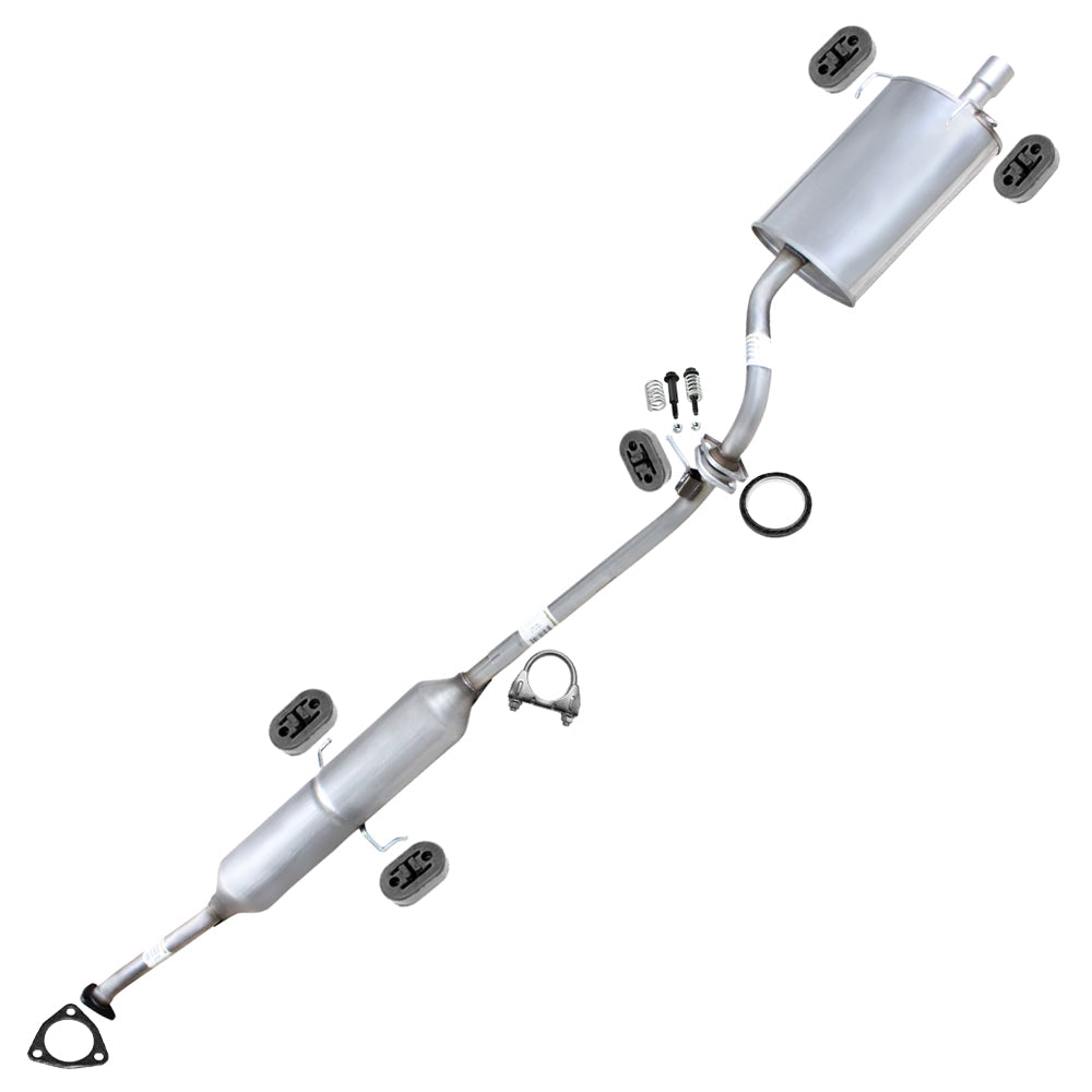 2002-2004 Honda CRV 2.4L Resonator Pipe Muffler Exhaust System Kit