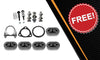 2002-2004 Honda CRV 2.4L Resonator Pipe Muffler Exhaust System Kit