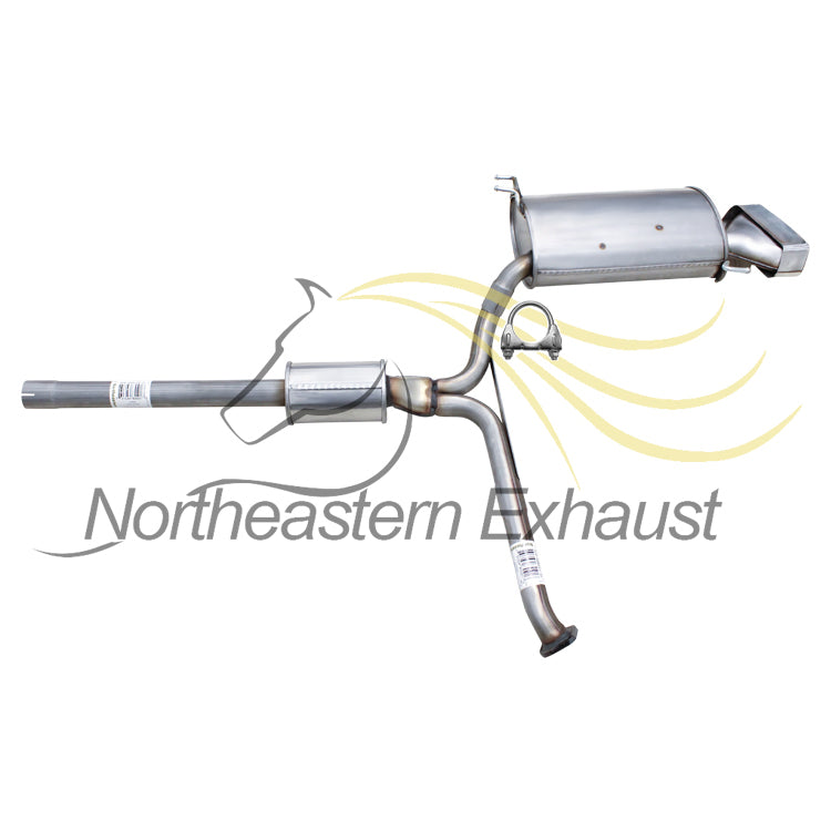 2009-2014 Acura TL 3.5L Resonator and Muffler Assembly Exhaust System