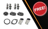 2003-2004 Infiniti G35 3.5L Exhaust Resonator Pipe & Muffler with Tips - For RWD Sedan models