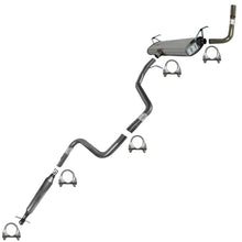 Northeastern Exhaust | Stainless Steel Resonator, Intermediate Pipe, Muffler and Tail Pipe Exhaust System Kit Compatible for Pontiac G6 2008-2010 3.5L | Saturn Aura 2008 3.5L | Free Clamps Included | Automotive Replacement Part