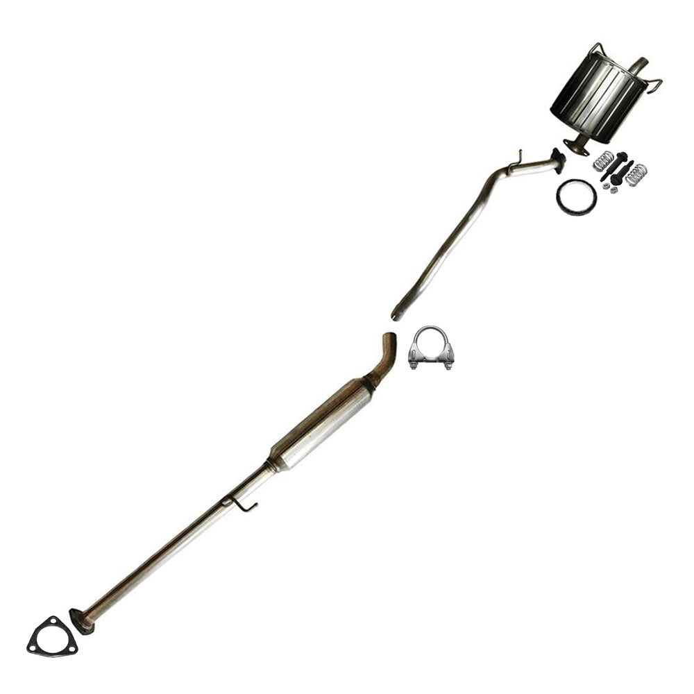 1997-2001 Honda CR-V 2.0L Exhaust Resonator Pipe and Muffler