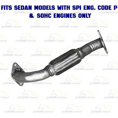 2000-2004 Ford Focus SOHC 2.0L Sedan Exhaust System Kit