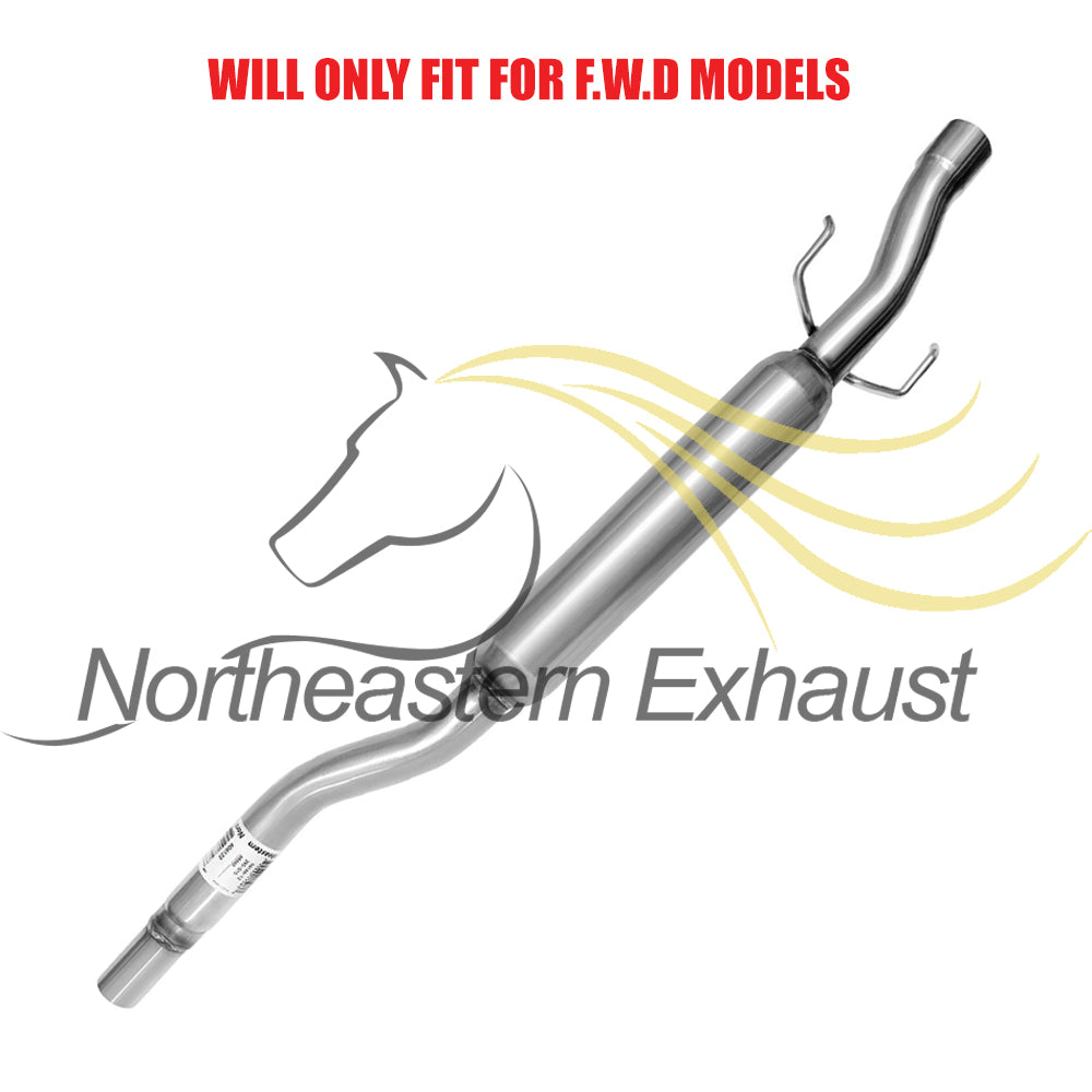 2004-2006 Toyota Sienna 3.3L and 2007-2010 Sienna 3.5L Exhaust Resonator Pipe