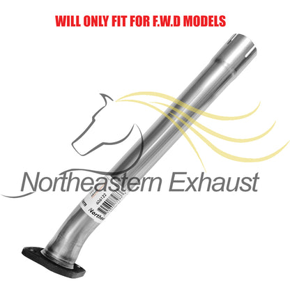 2004-2006 Toyota Sienna 3.3L and 2007-2010 Sienna 3.5L Exhaust Resonator Pipe