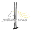Northeastern Exhaust  |  Stainless Steel EPA-Approved Catalytic Converter, Resonator Pipe, Muffler, & Tail Pipe Exhaust System Kit Compatible for 2004-2006 Toyota Sienna 3.3L | Free Gaskets and Clamp Included | FWD