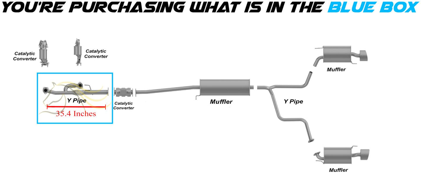 2003-2006 Acura MDX 3.5L | 2005-2008 Honda Pilot 3.5L | 2006-2008 Honda Ridgeline 3.5L Exhaust Front Flex Pipe