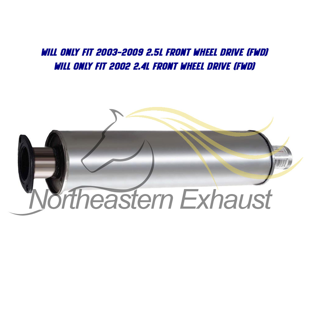 2001-2009 Volvo S60 2.3L 2.4L 2.5L Exhaust Resonator Pipe