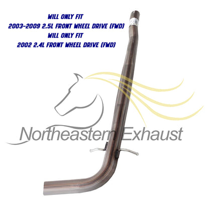 2001-2009 Volvo S60 2.3L 2.4L 2.5L Exhaust Resonator Pipe