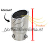 2003-2004 Infiniti G35 3.5L Exhaust Pipe, Resonator & Muffler - For RWD SEDAN