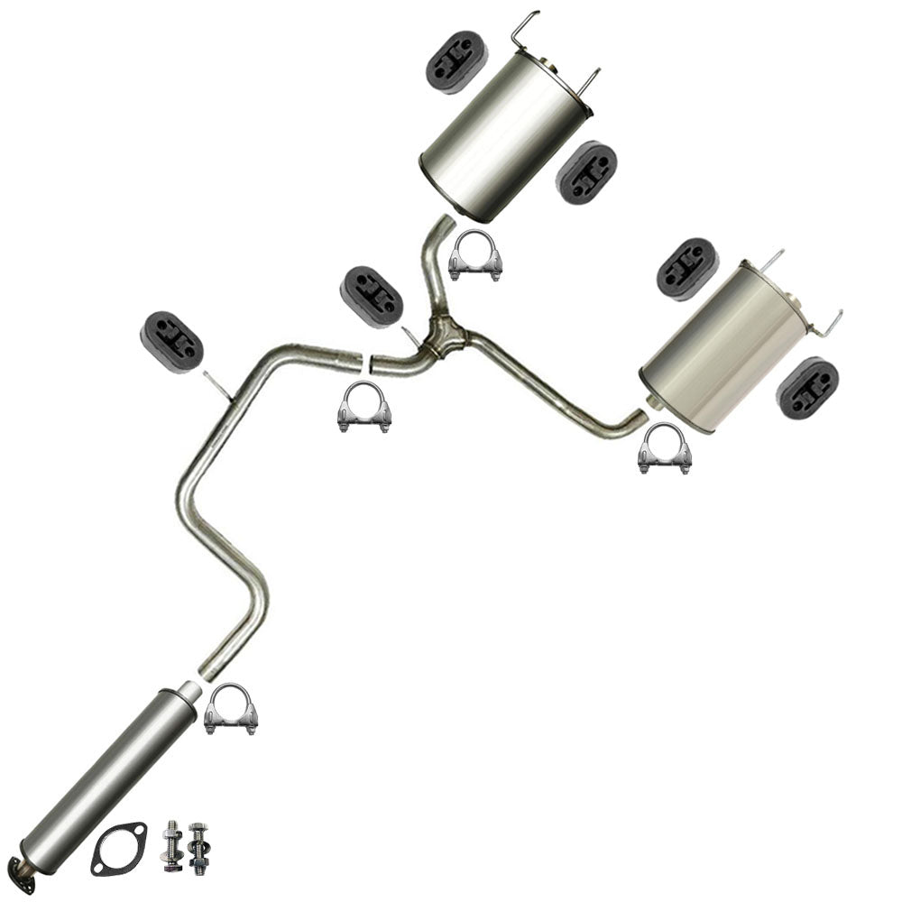 1997-2002 Pontiac Grand Prix 3.8L Cat-back Exhaust System Kit - FWD