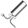 Exhaust Pipe, Muffler and Tail Pipe for 1997-2005 Chevrolet Classic, Malibu and Oldsmobile Cutlass 2.3L 2.4L 3.1L