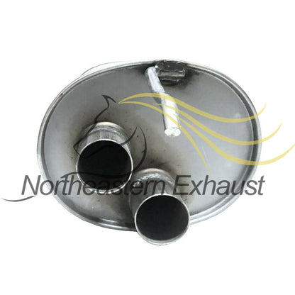 Exhaust Pipe, Muffler and Tail Pipe for 1997-2005 Chevrolet Classic, Malibu and Oldsmobile Cutlass 2.3L 2.4L 3.1L