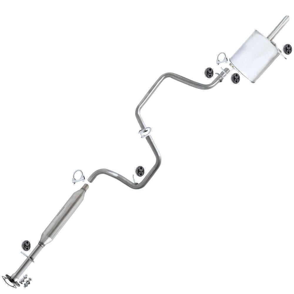 Cat-back Exhaust System for 2004-2008 Chevrolet Malibu 2.2L and 2004-2006 Malibu 3.5L