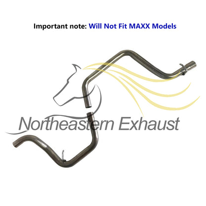Cat-back Exhaust System for 2004-2008 Chevrolet Malibu 2.2L and 2004-2006 Malibu 3.5L