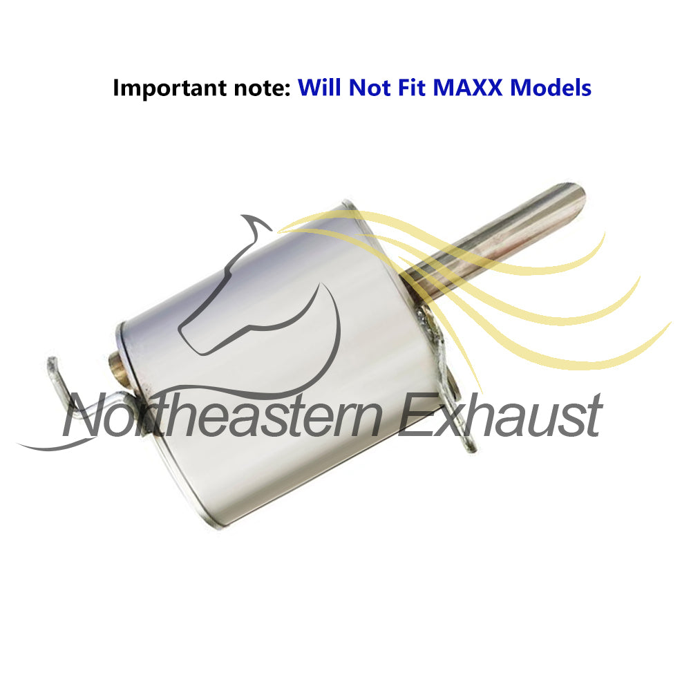Cat-back Exhaust System for 2004-2008 Chevrolet Malibu 2.2L and 2004-2006 Malibu 3.5L