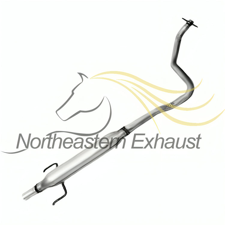 2004-2009 Toyota Prius 1.5L Exhaust Resonator Pipe and Muffler