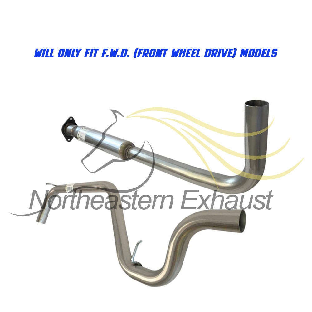 Exhaust Resonator Pipe for 1997-2002 Pontiac Grand Prix 3.1L | 1997-2000 Grand Prix 3.8L