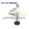 Exhaust Tail Pipe for 2007-2014 Mercedes Benz Sprinter 2500/3500 and Dodge Sprinter 2500 2.1L 3.0L