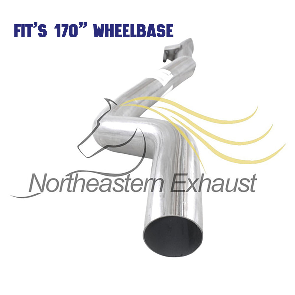Exhaust Tail Pipe for 2007-2014 Mercedes Benz Sprinter 2500/3500 and Dodge Sprinter 2500 2.1L 3.0L