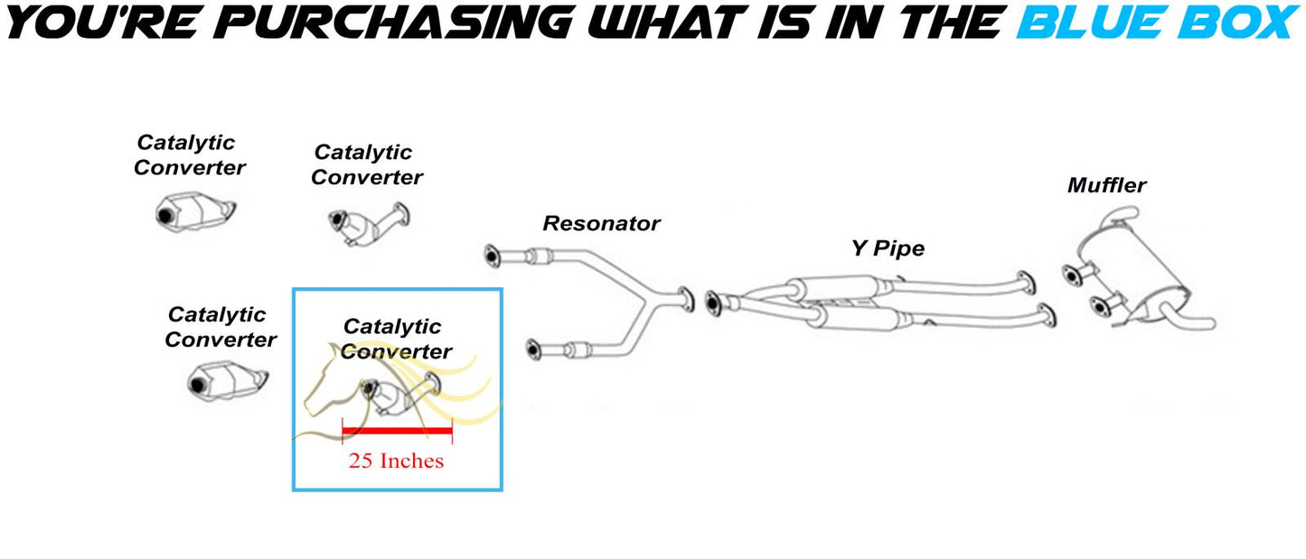 2018-2020 Infiniti Q50 and Q60 3.0L Catalytic Converter - EPA Approved | Driver-Side