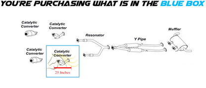2018-2020 Infiniti Q50 and Q60 3.0L Catalytic Converter - EPA Approved | Driver-Side