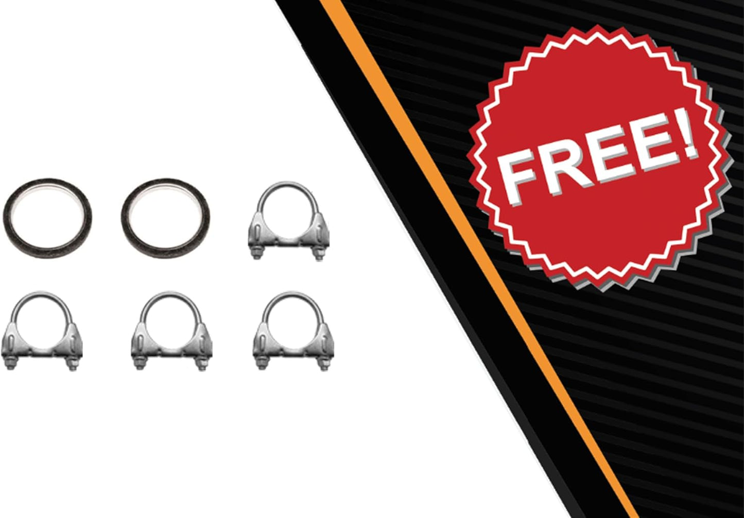 Northeastern Exhaust | Stainless Steel Resonator and Muffler Assembly Exhaust System Kit Compatible for Acura TL 2009-2014 3.5L | Free Clamps and Gaskets | Automotive Replacement Part