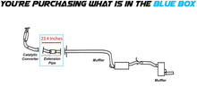 2000-2004 Ford Focus 2.0L Exhaust Pipe