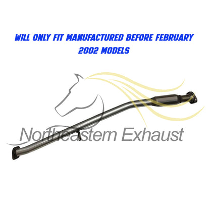 1999-2002 Subaru Forester 2.5L Resonator Pipe and Muffler Exhaust
