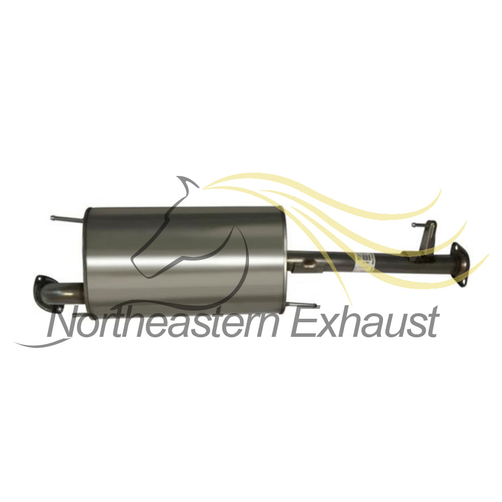 Northeastern Exhaust | Stainless Steel Resonator, Muffler & Tail Pipe Exhaust System Kit Compatible for 2003-2004 Toyota 4Runner 4.7L | Free Gaskets and Spring Bolt Kit Included