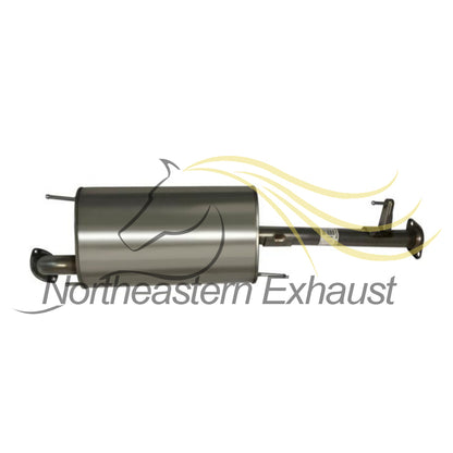 Northeastern Exhaust | Stainless Steel Resonator, Muffler & Tail Pipe Exhaust System Kit Compatible for 2003-2004 Toyota 4Runner 4.7L | Free Gaskets and Spring Bolt Kit Included