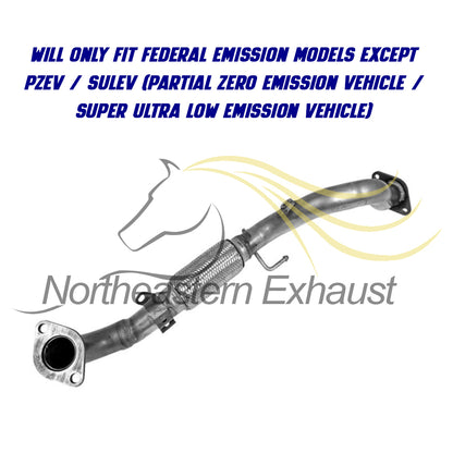 2007-2012 Hyundai Elantra 2.0L Exhaust Pipe, Resonator & Muffler