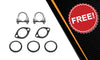 Northeastern Exhaust | Stainless Steel Resonator, Intermediate Pipe, Muffler Exhaust System Kit Compatible for 2002-2003 Infiniti QX4 3.5L | 2002-2004 Nissan Pathfinder 3.5L | Free Clamps ang Gaskets Included