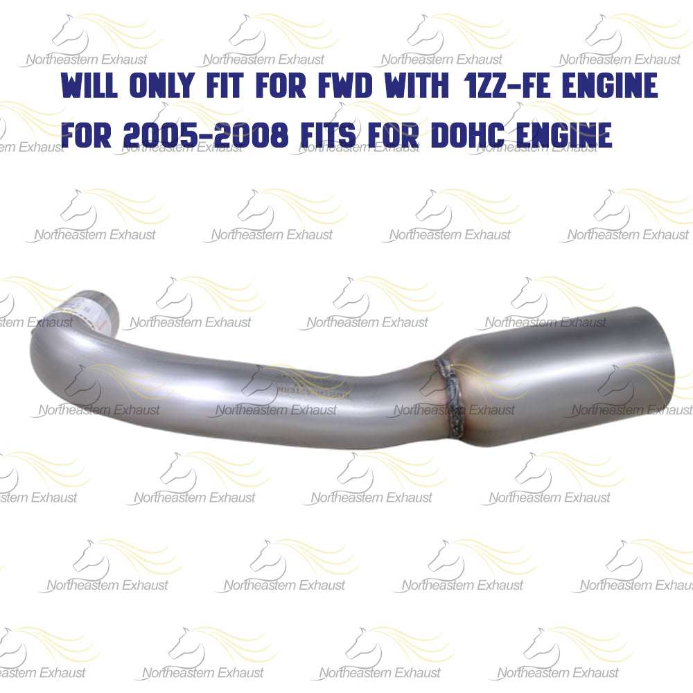 Exhaust Tail Pipe for 2003-2008 Pontiac Vibe and Toyota Matrix 1.8L