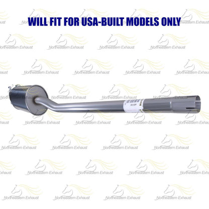 2001-2003 Acura EL 1.7L and 2001-2005 Honda Civic 1.7L Exhaust Resonator Pipe