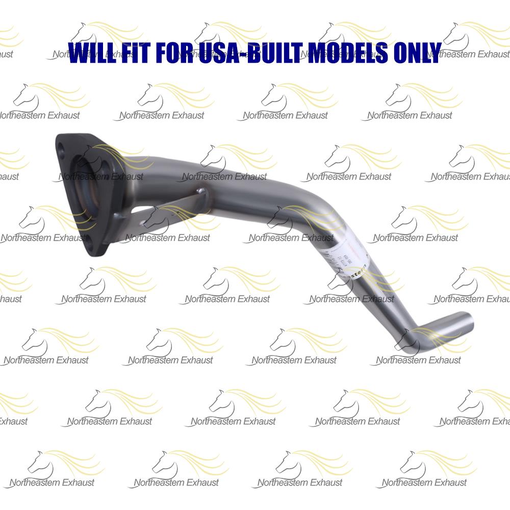2001-2003 Acura EL 1.7L and 2001-2005 Honda Civic 1.7L Exhaust Resonator Pipe