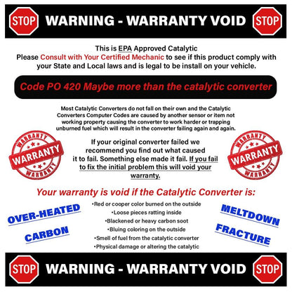 2003-2006 Toyota Camry 2.4L Manifold Catalytic Converter - EPA Approved | Front